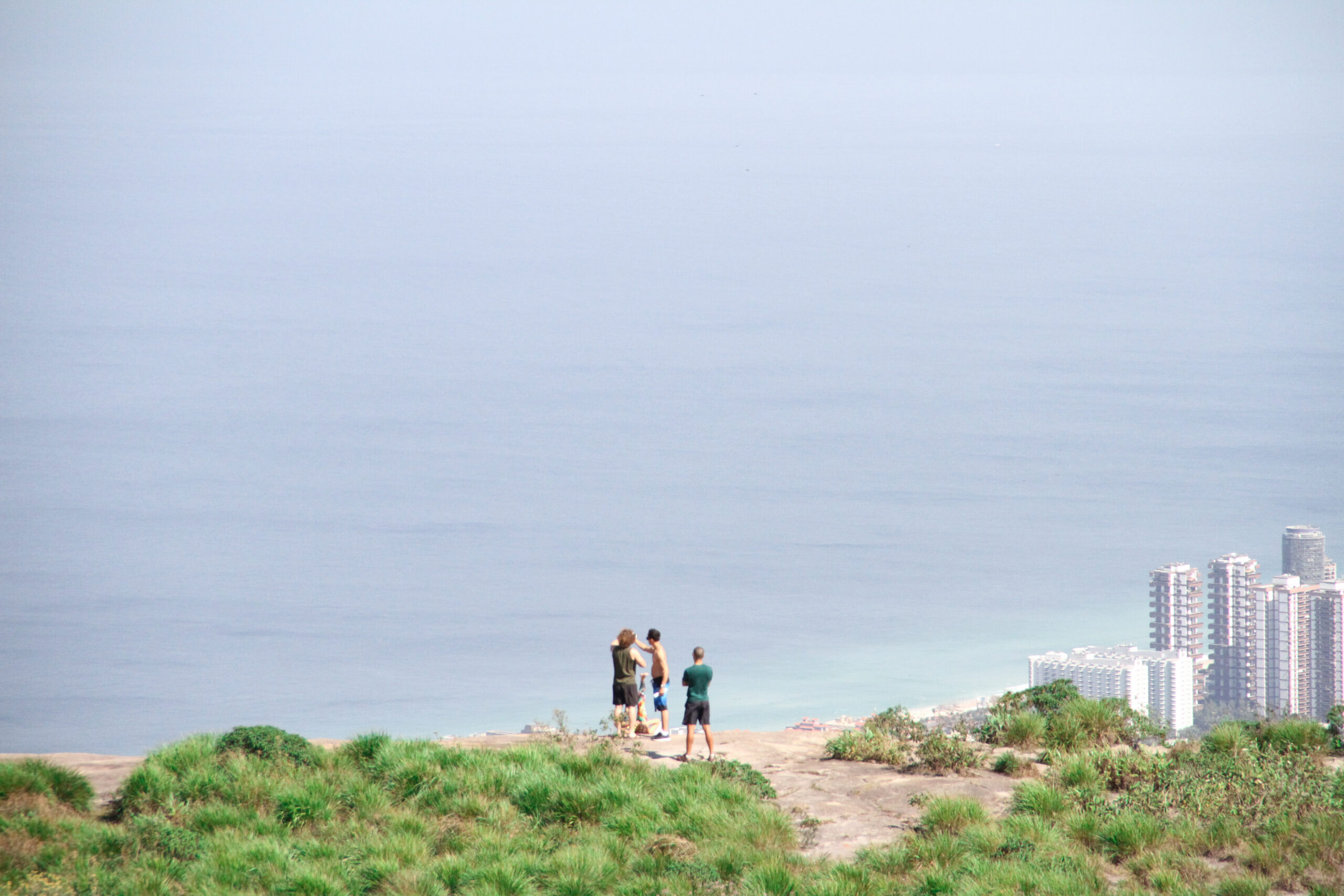 PEDRA DA GÁVEA VISTA DO TOPO DA PEDRA BONITA