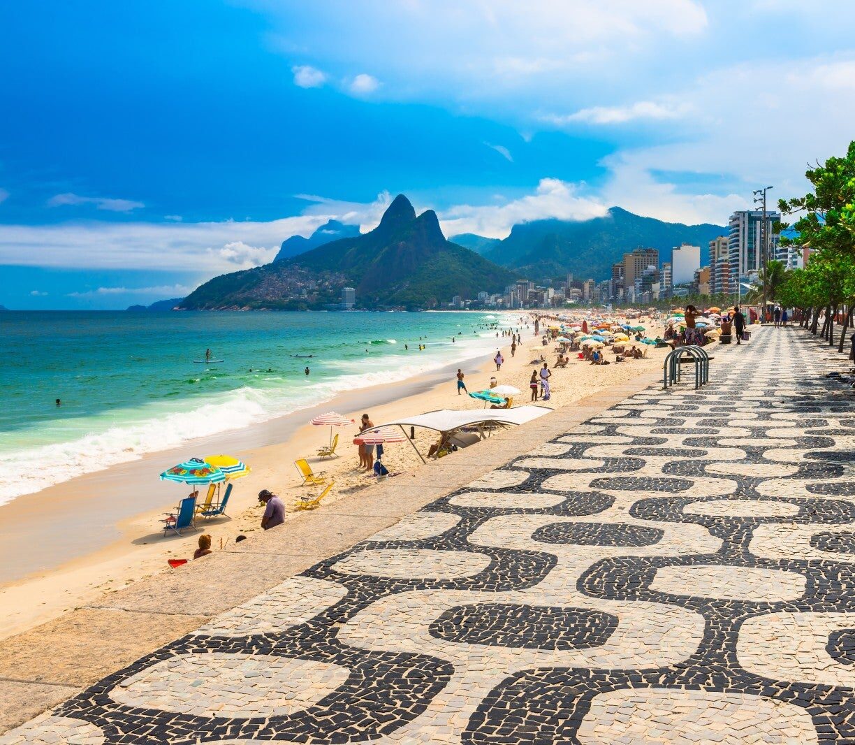 IPANEMA BEACH SUNSET AT IPANEMA BEACH
